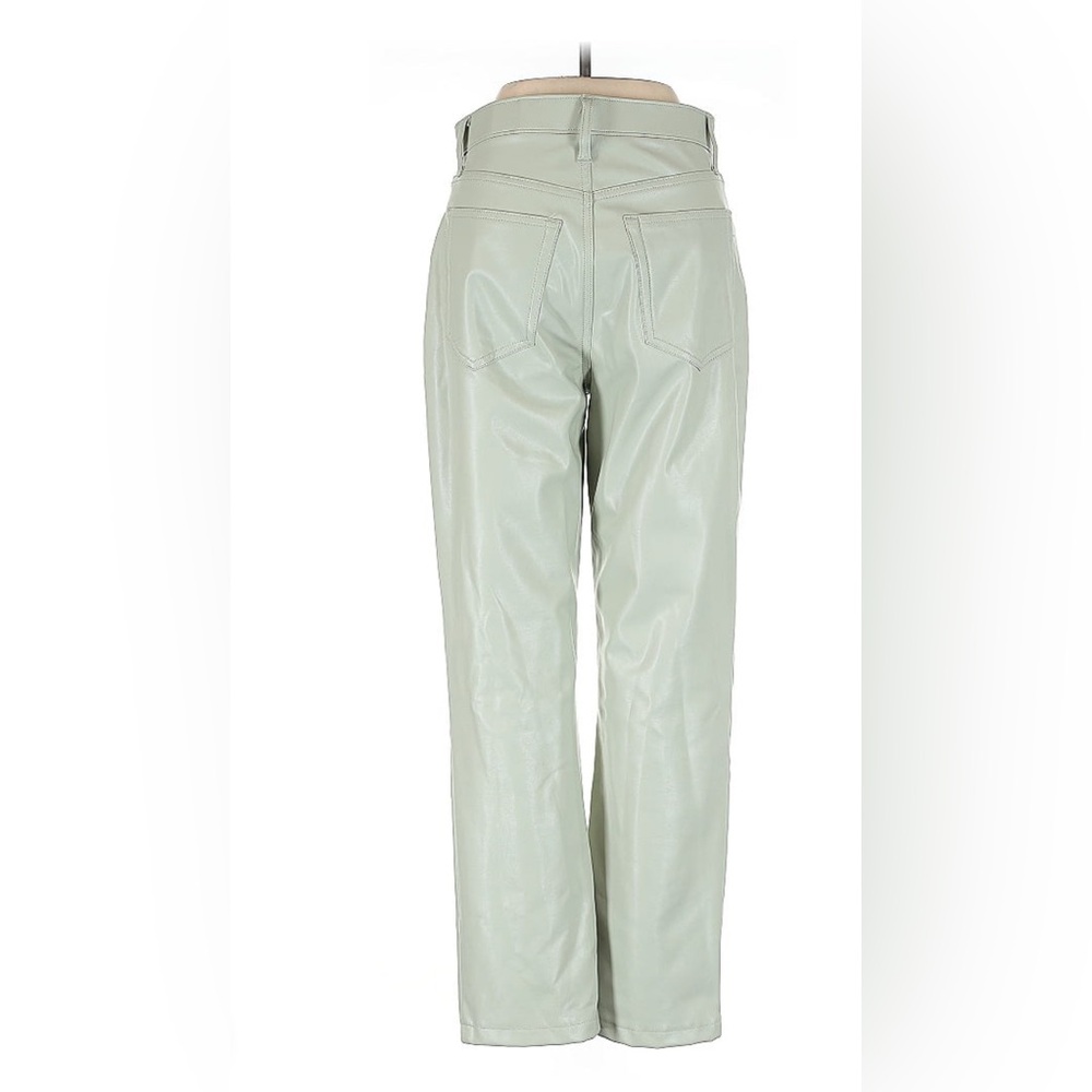 Abercrombie & Fitch Mint Vegan Leather Pants